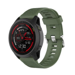 Cinturino per orologio in silicone tinta unita twill da 22 mm, For Garmin Forerunner 745