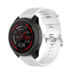 Cinturino per orologio in silicone tinta unita twill da 22 mm, For Garmin Forerunner 745