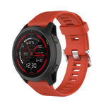 Cinturino per orologio in silicone tinta unita twill da 22 mm, For Garmin Forerunner 745
