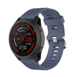 Cinturino per orologio in silicone tinta unita twill da 22 mm, For Garmin Forerunner 745