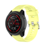 Cinturino per orologio in silicone tinta unita twill da 22 mm, For Garmin Forerunner 745