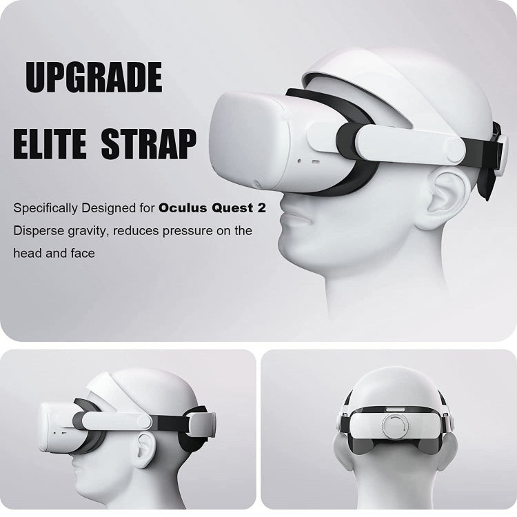 Cinturino regolabile in ABS per Oculus Quest 2 VR