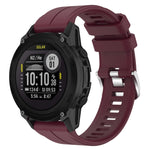 Cinturino per orologio sportivo in silicone da 22 mm, For Garmin Descent G1, For Garmin Forerunner 745