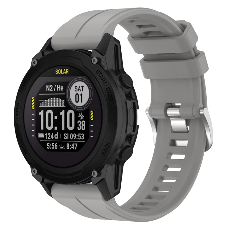Cinturino per orologio sportivo in silicone da 22 mm, For Garmin Descent G1, For Garmin Forerunner 745