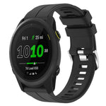 Cinturino per orologio sportivo in silicone da 22 mm, For Garmin Descent G1, For Garmin Forerunner 745