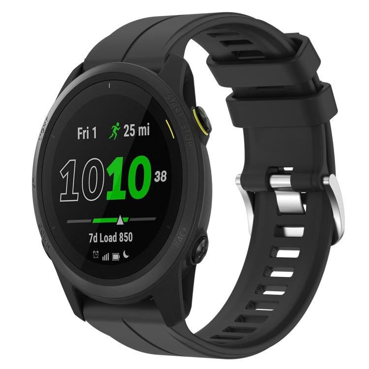 Cinturino per orologio sportivo in silicone da 22 mm, For Garmin Descent G1, For Garmin Forerunner 745