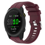 Cinturino per orologio sportivo in silicone da 22 mm, For Garmin Descent G1, For Garmin Forerunner 745