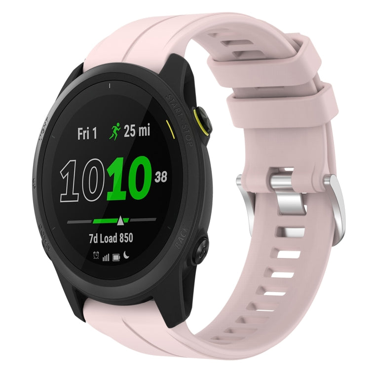 Cinturino per orologio sportivo in silicone da 22 mm, For Garmin Descent G1, For Garmin Forerunner 745