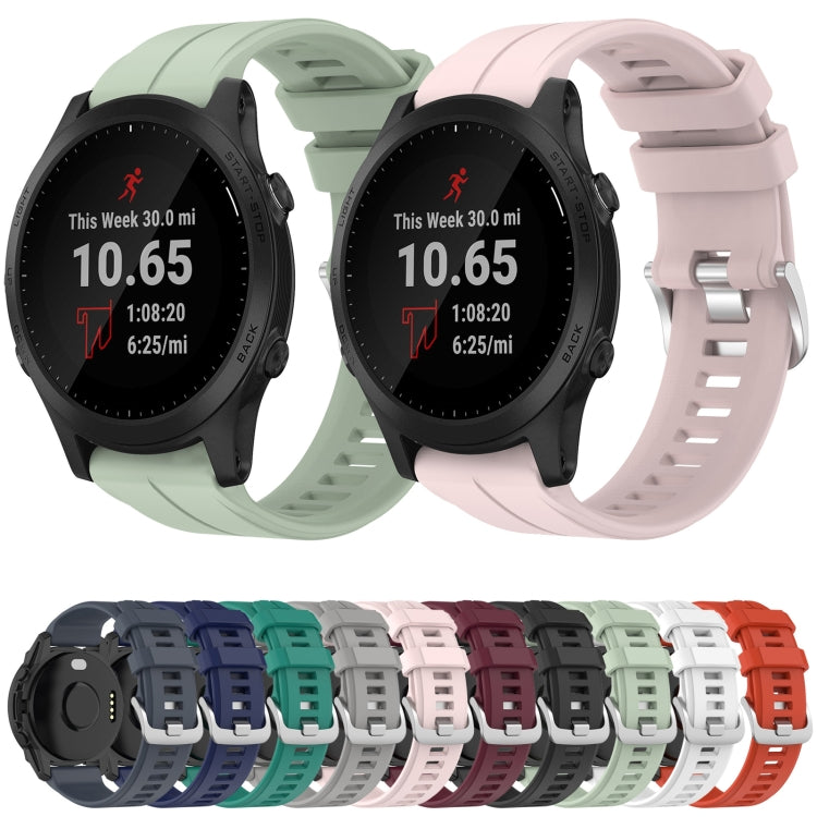 Cinturino per orologio sportivo in silicone da 22 mm, For Garmin Forerunner 945, For Garmin Forerunner 935