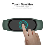 Per Xiaomi Mi Band 7 ENKAY 3D Full Coverage Soft PC Edge + PMMA HD Screen Protector Film, 1 PC, 2 PCS, 5 PCS, 10 PCS
