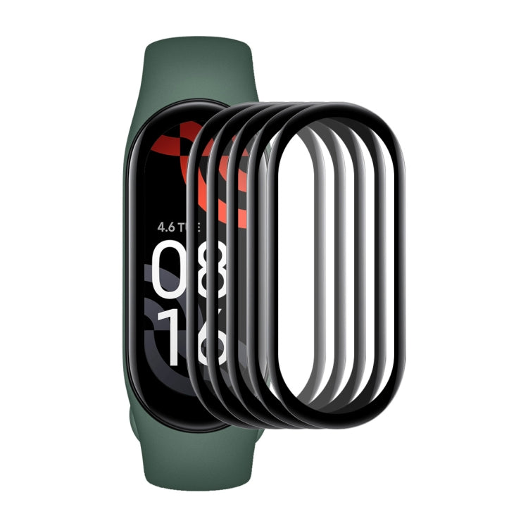 Per Xiaomi Mi Band 7 ENKAY 3D Full Coverage Soft PC Edge + PMMA HD Screen Protector Film, 1 PC, 2 PCS, 5 PCS, 10 PCS