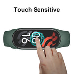 Per Xiaomi Mi Band 7 ENKAY Hat-Prince Copertura a schermo intero senza pellicola morbida in TPU, 1 PC, 2 PCS
