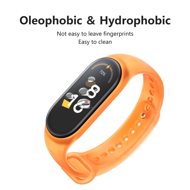 Per Xiaomi Mi Band 7 ENKAY Hat-Prince Copertura a schermo intero senza pellicola morbida in TPU, 1 PC, 2 PCS