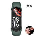 Per Xiaomi Mi Band 7 ENKAY Hat-Prince Copertura a schermo intero senza pellicola morbida in TPU, 1 PC, 2 PCS