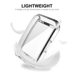 Per Huawei Band 7/6 / Honor Band 6 ENKAY Hat-Prince Custodia morbida in TPU trasparente a copertura totale con protezione dello schermo