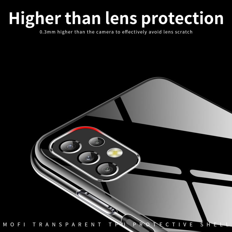 Custodia per telefono in TPU ultrasottile serie MOFI Ming, For Samsung Galaxy A13 4G, For Samsung Galaxy A03s EU 164.2mm, For Samsung Galaxy A22 4G, For Samsung Galaxy A22 5G