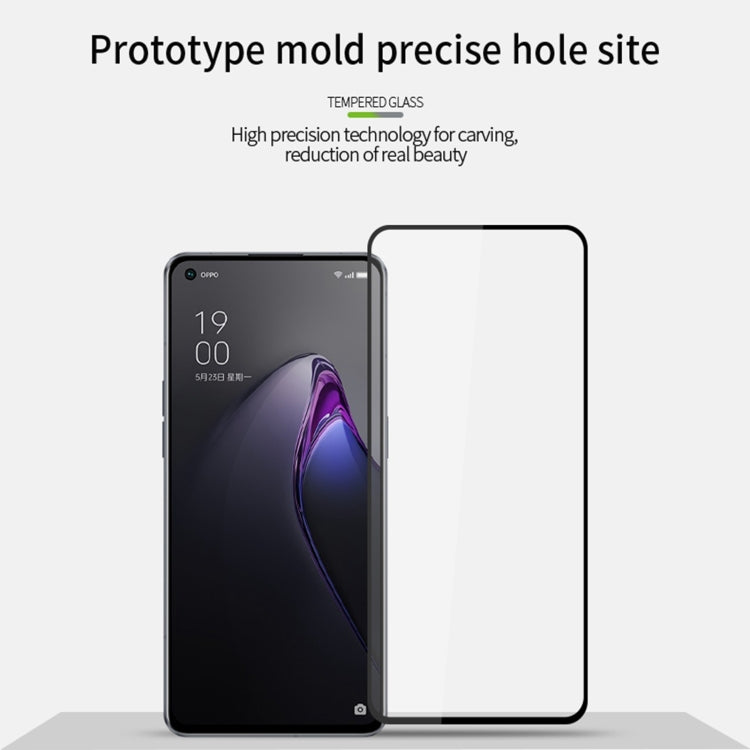 Pellicola in vetro temperato a schermo intero PINWUYO 9H 2.5D, For OPPO Reno8 Pro, For OPPO Reno8 Pro+, For vivo S15, For Sony Xperia 10 IV, For OPPO Reno8, For Realme Narzo 50 Pro