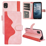 Per Nokia C2 2nd Edition Custodia per cellulare in pelle a conchiglia orizzontale con cuciture, For Nokia C2 2nd Edition