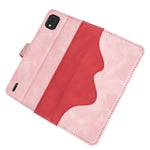 Per Nokia C2 2nd Edition Custodia per cellulare in pelle a conchiglia orizzontale con cuciture, For Nokia C2 2nd Edition