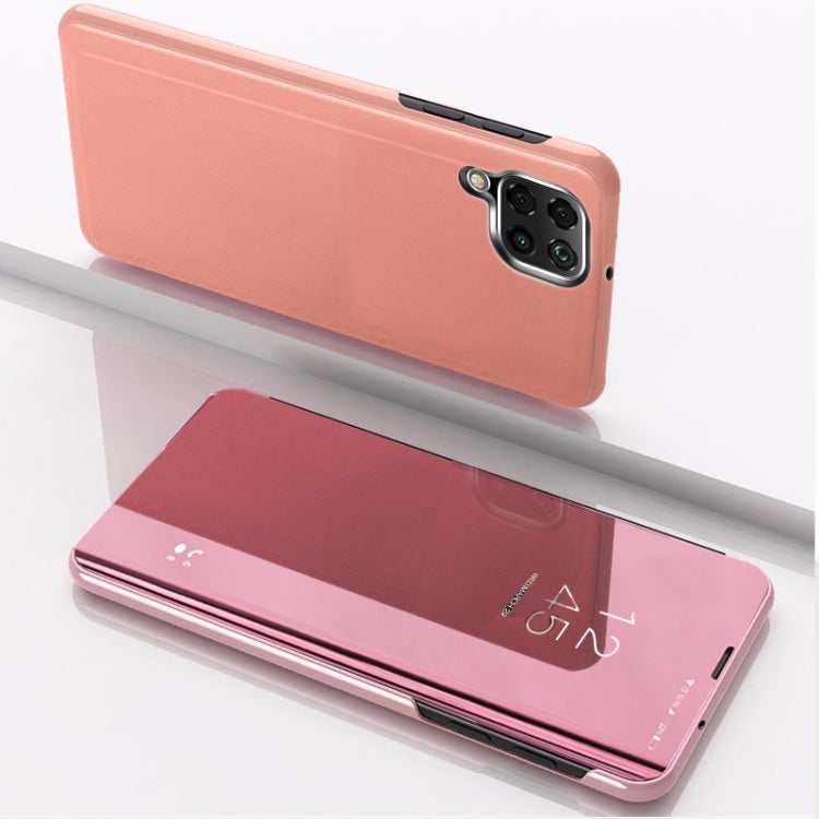 Custodia in pelle flip specchio con supporto per Samsung Galaxy M