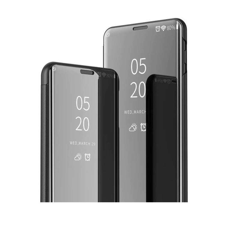 Custodia in pelle flip specchio con supporto per Samsung Galaxy M