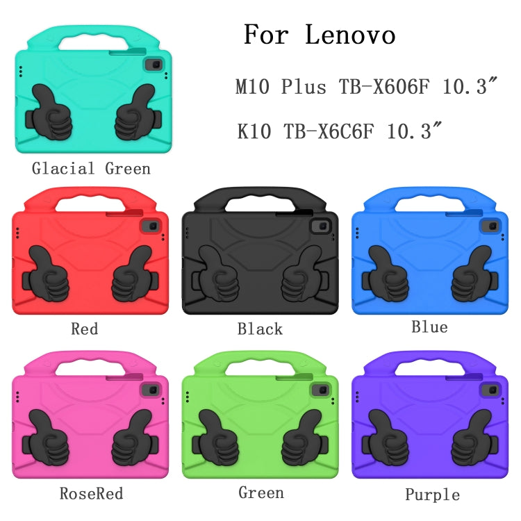Supporto per pollice Custodia per tablet antiurto in EVA, For Lenovo K10 TB-X6C6F 10.3 inch