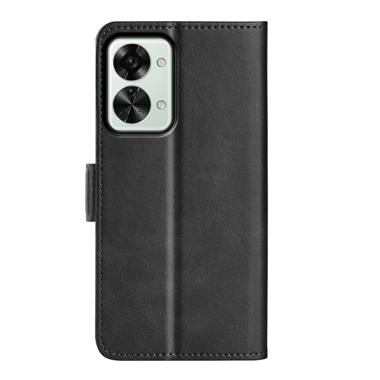 Per OnePlus Nord 2T 5G Custodia per telefono in pelle con fibbia magnetica a doppio lato, For OnePlus Nord 2T 5G