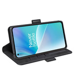 Per OnePlus Nord 2T 5G Custodia per telefono in pelle con fibbia magnetica a doppio lato, For OnePlus Nord 2T 5G