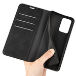 Per OnePlus Nord 2T 5G Custodia per cellulare in pelle con ventosa magnetica retro-pelle, For OnePlus Nord 2T 5G