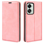 Per OnePlus Nord 2T 5G Custodia per cellulare in pelle con ventosa magnetica retro-pelle, For OnePlus Nord 2T 5G