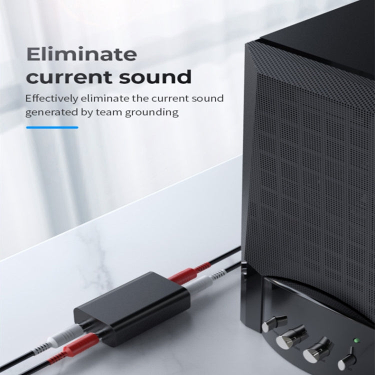Isolatore audio RCA per riduzione rumore e interferenze