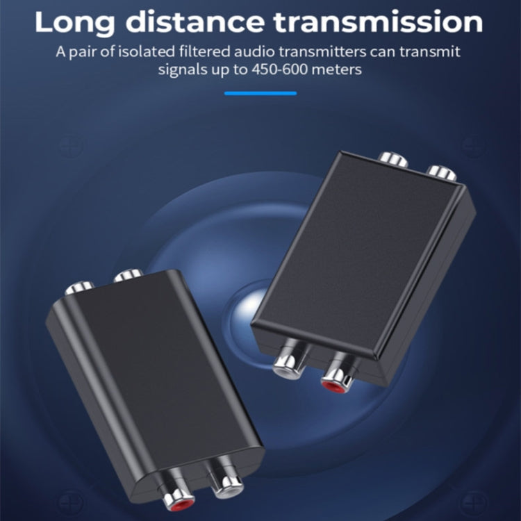 Isolatore audio RCA per riduzione rumore e interferenze