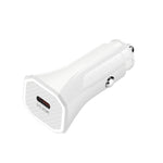 Caricabatteria da auto con interfaccia di tipo C TE-P2 PD 20W, TE-P2 (Black), TE-P2 (White)