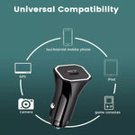 TE-P2 PD20W Caricabatteria da auto USB-C / Type-C con cavo dati da Type-C a 8 pin, Type-C to 8 Pin Data Cable (Black), Type-C to 8 Pin Data Cable (White)