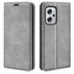 Per Xiaomi Redmi Note 11T Pro / Note 11T Pro+ Custodia per telefono in pelle con aspirazione magnetica retro-skin, For Xiaomi Redmi Note 11T Pro