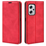 Per Xiaomi Redmi Note 11T Pro / Note 11T Pro+ Custodia per telefono in pelle con aspirazione magnetica retro-skin, For Xiaomi Redmi Note 11T Pro