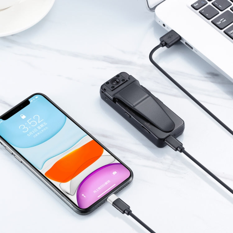 Penna per videoregistratore con fotocamera con design a clip posteriore A8, controllo app, rilevamento del movimento, visione notturna