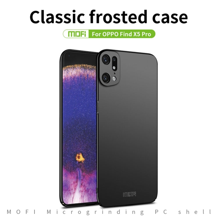 Custodia rigida ultrasottile MOFI Frosted PC, For Samsung Galaxy M52 5G, For OPPO Find X5 Pro, For Huawei Maimang10 SE