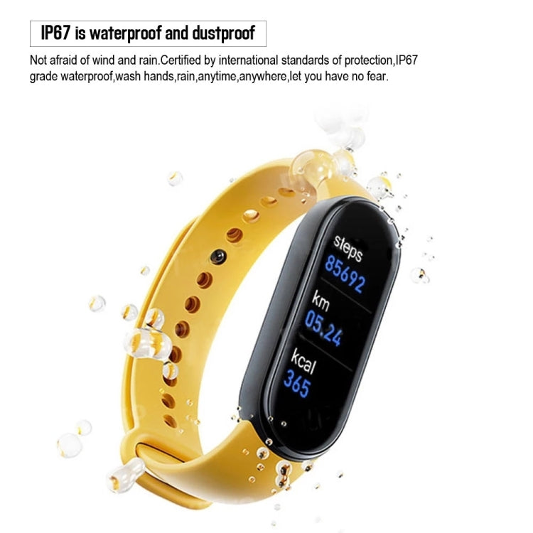 M7 Smart Watch con schermo a colori da 0,96 pollici, supporto per il monitoraggio della frequenza cardiaca/monitoraggio della pressione sanguigna