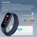 M7 Smart Watch con schermo a colori da 0,96 pollici, supporto per il monitoraggio della frequenza cardiaca/monitoraggio della pressione sanguigna