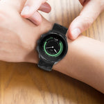 Cinturino per orologio in silicone tinta unita con motivo a calcio da 24 mm, For Suunto 9, For Suunto 7, For Suunto 9 Baro, For Suunto Spartan Sport Wrist HR Baro