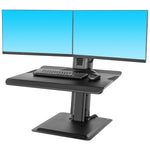 Morsetto da tavolo North Bayou L100 per doppio monitor 22-27"