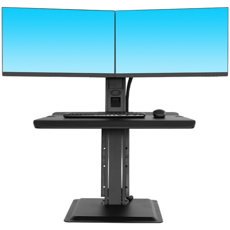Morsetto da tavolo North Bayou L100 per doppio monitor 22-27"