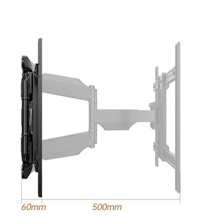 Staffa per montaggio a parete TV NORTH BAYOU NB P63 per LED/LCD/OLED da 45-75 pollici, P63