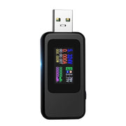 KWS-MX18 10 in 1 USB DC Tester Misuratore di corrente 4-30V Misuratore di tensione Amperometro digitale Misuratore digitale
