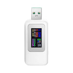 Tester USB DC 10 in 1 Misuratore di Corrente 4-30V