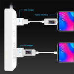 Tester USB DC 10 in 1 Misuratore di Corrente 4-30V