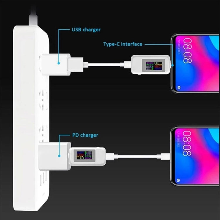 Tester USB DC 10 in 1 Misuratore di Corrente 4-30V