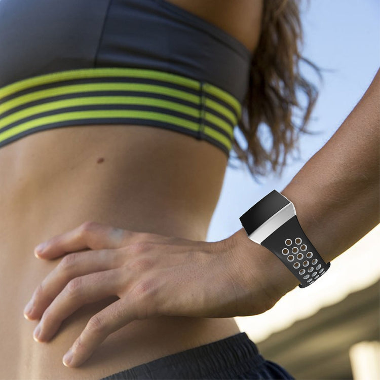 Per cinturino in silicone bicolore traspirante Fitbit Ionic