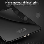 Custodia rigida ultrasottile MOFI Frosted PC, For iPhone SE 2022 / 2020